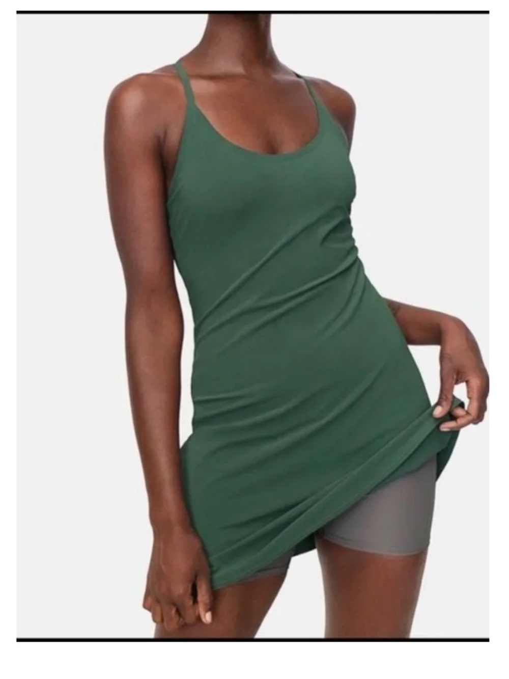 Outdoor Voices Exercise Dress Racerback Athletic Gym Green Size XS - Picture 2 of 7